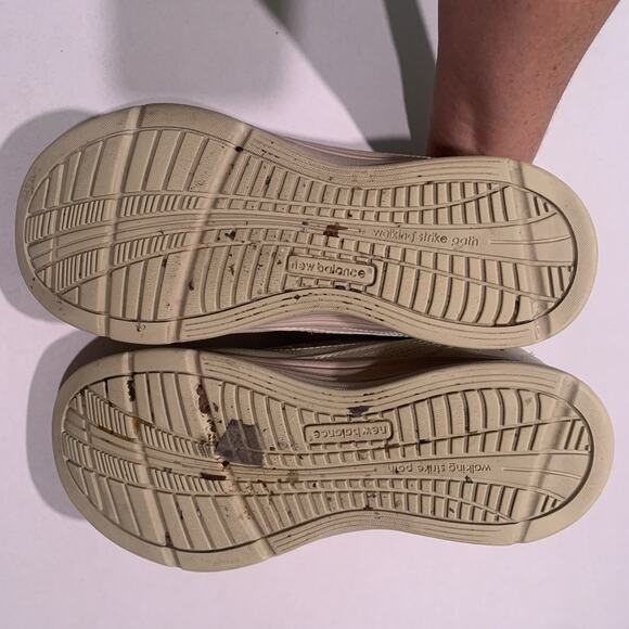 New Balance 577 Mens Walking Shoes Sz 8.5 Beige Orthopedic‎ Comfort Dad Norm